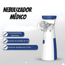 Nebulizador portátil de malla ultrasónica. Inhalador mini silencioso 8ml. Recargable USB-C. Ideal para adultos y niños.