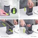 Cortador de Carne Manual. Rebanadas de 2 y 4 mm. Rebanador preciso. Rebanadora de alimentos con Espesor Ajustable.