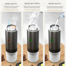 Cafetera portátil eléctrica 3 en 1 con cápsulas y café molido. Recargable por USB-C. Compatible con Nespresso y Dolce gusto.