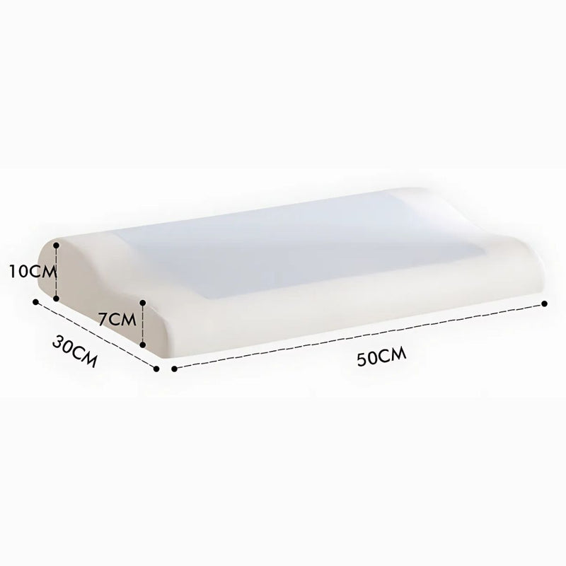 Almohada Ortopédica para Dormir Mejor. Alivio del Dolor Cervical con Gel Frío y Memoria.