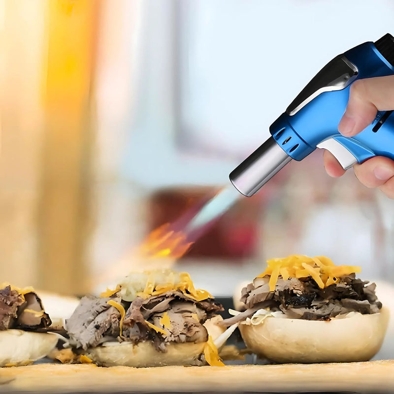 Encendedor Soplete de Cocina Profesional a Gas Butano para Repostería, Parrilla y Soldadura.