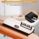 Afilador de Cuchillos Eléctrico Portátil. 2 modos de afilado y carga USB.