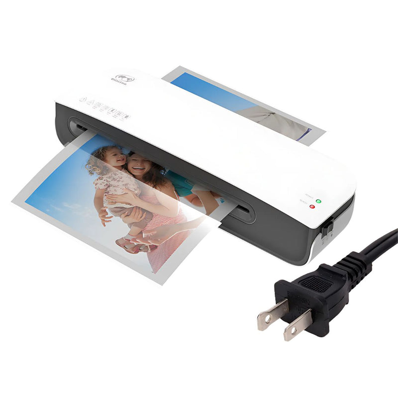 Plastificadora A4 Térmica y en Frío con Doble Modo 120V. Laminadora de Documentos para Oficina y Hogar.