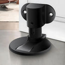 Tope Magnético para Puerta. Soporte de Piso con Succión y Adhesivo 3M. Incluye Tornillos y Llave Hexagonal. Color negro.