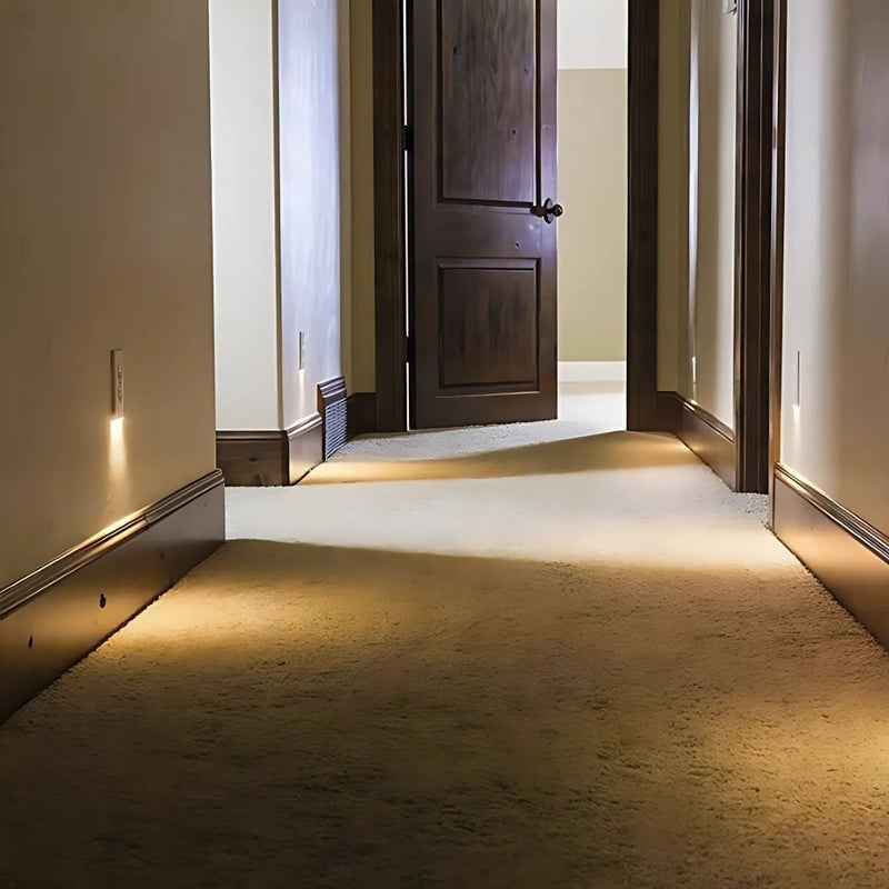 Tapa Plástica De Interruptor O Tomacorriente Con Luz LED. Iluminación Automática. Ideal para Pasillos y Dormitorios.