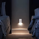 Tapa Plástica De Interruptor O Tomacorriente Con Luz LED. Iluminación Automática. Ideal para Pasillos y Dormitorios.