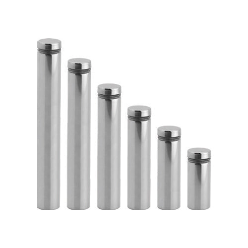 Pernos de acero inox. 40mmx19mm. Satinado.