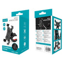 Soporte de Celular Para Bicicleta y Moto. Porta Celular Ajustable para Manubrio con Rotación 360° y Sujeción Tipo Garra Antideslizante.