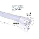 Tubo LED T18 9W 6500K Luz Fría, 900lm, Base G13 Ahorro Energético y Luminosidad Homogénea, 598x26 mm