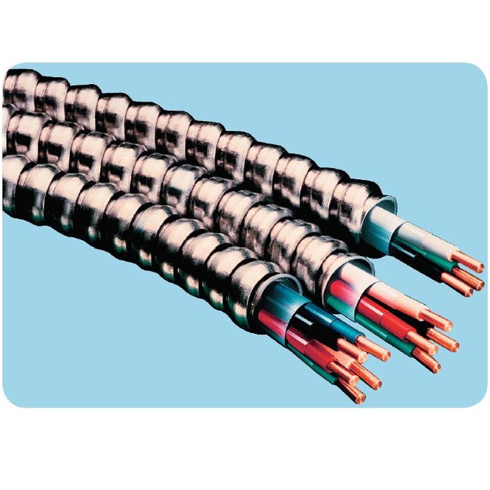 Cables Armado Armalat Tipo BX MC-C Conductor THHN 600V LT. Rollo De 76.2 M.