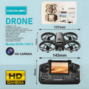 Drone con Cámara HD. Mini Drone RC con Control Remoto y App Móvil. Vuelo Hasta 30 Minutos. Giro 360°. Despegue y Aterrizaje Automático.
