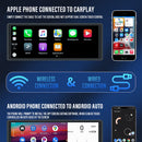 Pantalla Para Auto 9.25” Con Apple CarPlay Y Android Auto. Dash Cam 4K Dual Con WiFi Y Cámara Trasera. Grabación UHD Con Pantalla Táctil.
