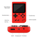 Consola De Videojuegos Portátil Retro 3” Con 400 Juegos. Mini Game Box 8-Bit Con Salida AV Para TV Y Modo 2 Jugadores. Consola Arcade. Color rojo.