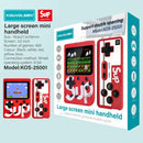 Consola De Videojuegos Portátil Retro 3” Con 400 Juegos. Mini Game Box 8-Bit Con Salida AV Para TV Y Modo 2 Jugadores. Consola Arcade. Color rojo.