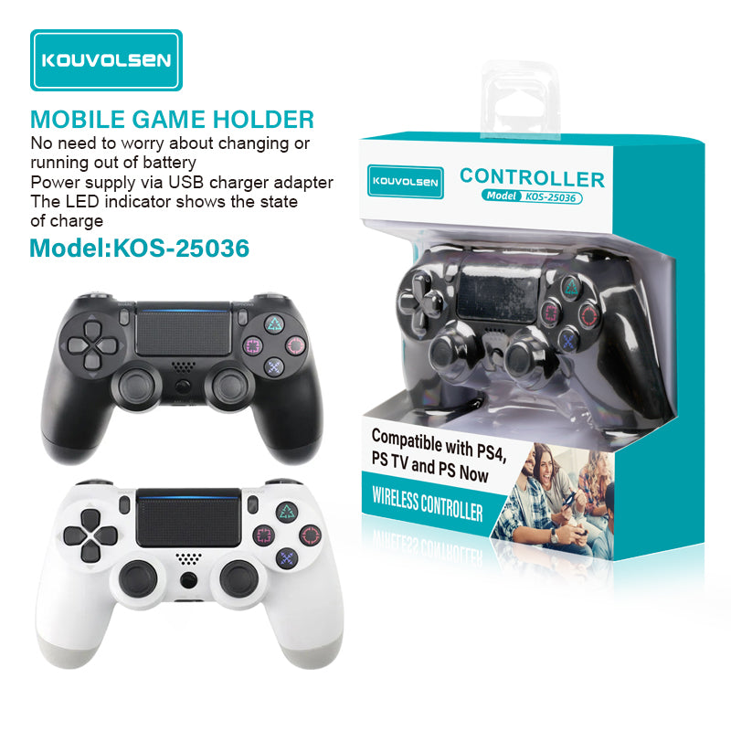 Control PS4 Inalámbrico Recargable USB. Compatible Con PS4, PS TV Y PS Now. Color negro.