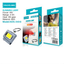 Luz LED Recargable Multifuncional con Banda Ajustable y Clip Magnético. Iluminación Portátil para Running  y Actividades al Aire Libre.
