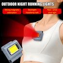 Luz LED Recargable Multifuncional con Banda Ajustable y Clip Magnético. Iluminación Portátil para Running  y Actividades al Aire Libre.