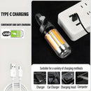Lámpara LED Portátil 10W Recargable USB-C. Luz Cálida Exterior Con Gancho Para Colgar.