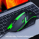 Teclado y Mouse Gamer con Iluminación RGB. Sensación Mecánica, USB, Diseño Ergonómico y Resistente al Agua.