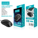 Mouse con Cable USB (1.2m). DPI Ajustable 800-1200-1600. Diseño Ergonómico de 4 Botones. Ideal para PC y Laptop.