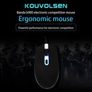 Mouse Gamer con Cable USB (1.5m). 1600 DPI Ajustable. Iluminación RGB LED. Diseño Ergonómico de 4 Botones. Plug and Play.