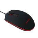 Mouse Gamer con Cable USB (1.5m). 1600 DPI Ajustable. Iluminación RGB LED. Diseño Ergonómico de 4 Botones. Plug and Play.