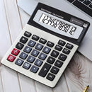 Calculadora Electrónica De Escritorio Con Pantalla De 12 Dígitos Y Teclas Grandes. Base Antideslizante.