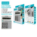 Calculadora Electrónica Con Pantalla De 12 Dígitos Y Teclas Grandes. Base Antideslizante.
