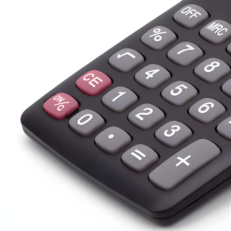Calculadora Electrónica de 8 Dígitos con Pantalla Grande (6.9x11.3cm). Ideal para Oficina, Escuela y Hogar.