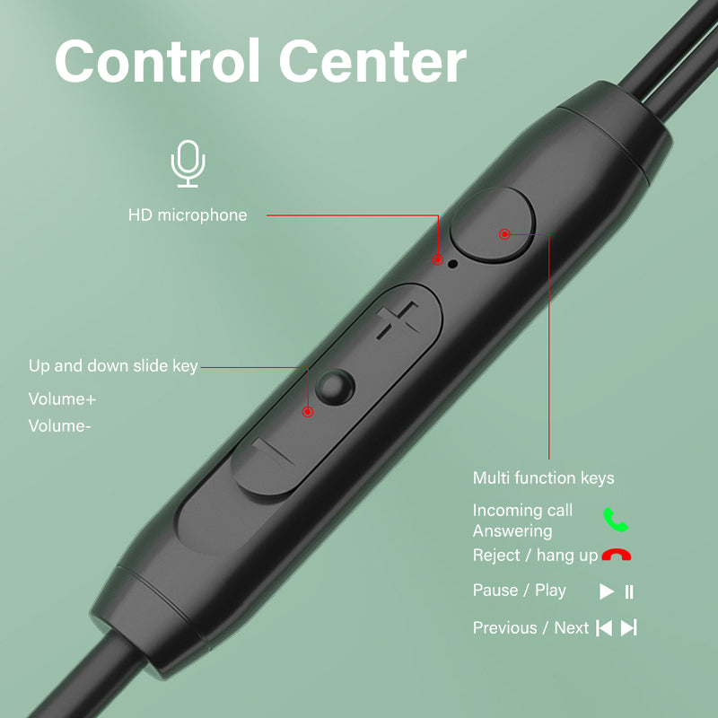 Audífonos con Cable In-Ear 14 mm con Conector Lightning, Micrófono Integrado y Control de Volumen – Cable 1.2 m