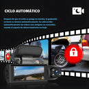 Dash Cam Cámara Doble para Autos 1080P con WiFi. Grabación Frontal y Trasera. Dashcam con Visión Nocturna HD para carros. WiFi + 32G