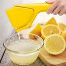 Exprimidor de jugo Manual para Limón y Cítricos. Prensa plegable Antideslizante con Filtro Integrado. Herramienta extractora de zumo.