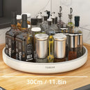 Organizador Giratorio de 30 cm para Cocina o Baño. Bandeja de 360° para Especias, Cosméticos y Almacenamiento.