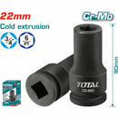 Dados sockets impacto 3/4" 22mm. Material CrMo