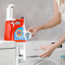 Dispensador Automático de Detergente Líquido y suavizante con Sensor Inteligente. Dosificador eléctrico para lavandería. Color blanco.