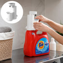 Dispensador Automático de Detergente Líquido y suavizante con Sensor Inteligente. Dosificador eléctrico para lavandería. Color blanco.