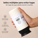Botella Térmica para Bebidas Calientes y Frías en Acero Inoxidable 304. Taza Portátil Antifugas para Auto y Viaje con Doble Pared Aislada. 350ml Color Blanco