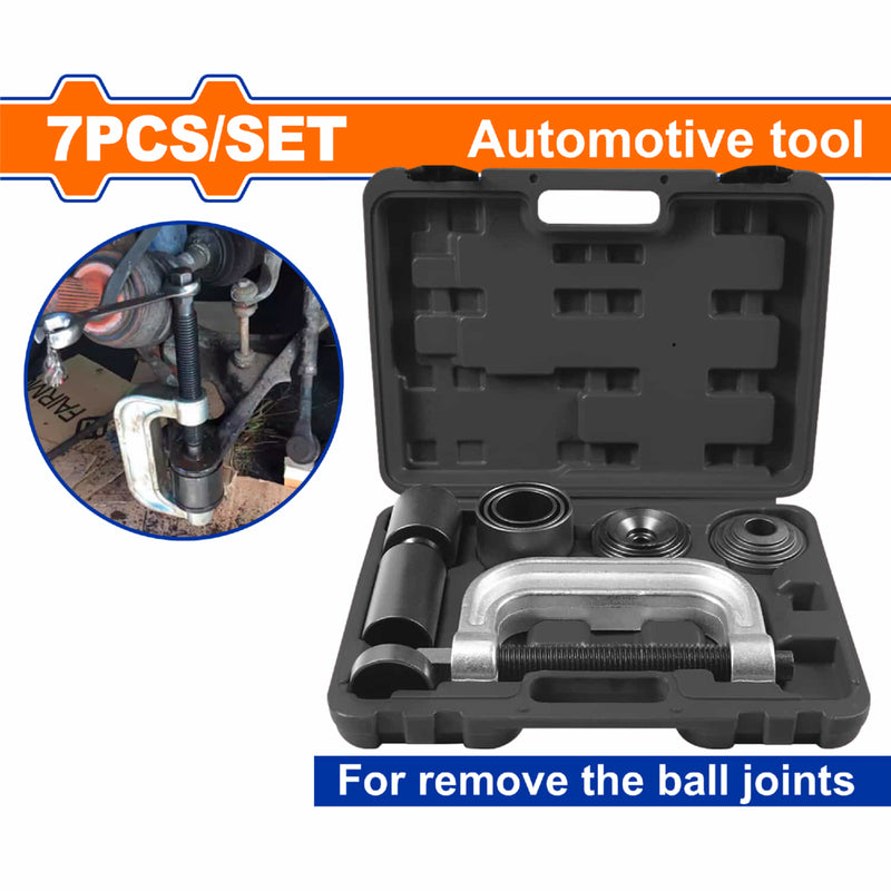 Rótulas y Juntas Prensa Tipo C Tubos Receptores. Acero al Carbono. Superficie Galvanizada. Set 7 pzas.