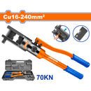 Pinza Hidraúlica. Rango De Engaste: CU:16-240mm2 Presión de Trabajo: 70KN Herramienta de Crimpado crimpadora