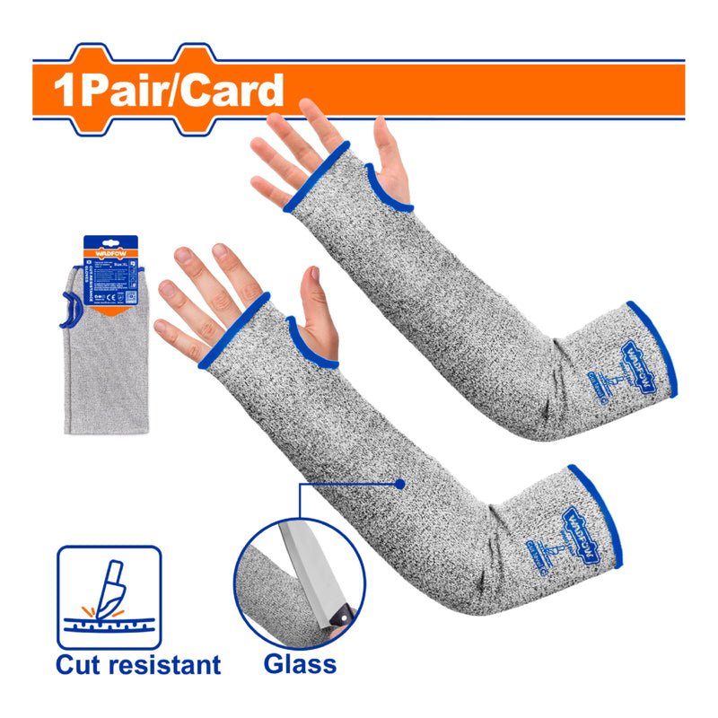 Mangas de Brazo Anticorte Para Protección De Brazo. Ideal para Uso de Láminas de Metal. Talla XL