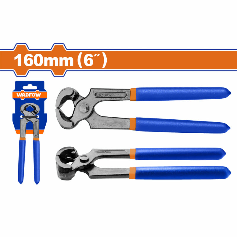 Alicate de Carpintero 160mm (6") Tratamiento de Superficie: Pulido y Aceite Antióxido. Pinza