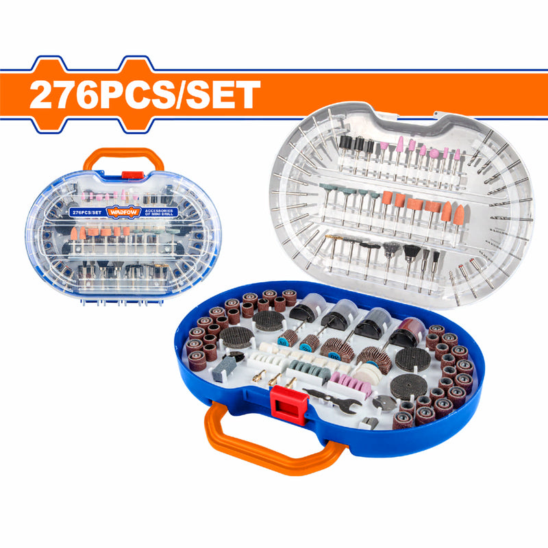 Discos, Brocas, Lijas para Motool Set 276 pzas.