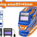 Máscara De Soldar. Area De Visión 93X43mm. Oscurecimiento Automático. UV/IR DIN16. Para Soldadura