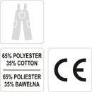 Bragas overol de trabajo PRO Pantalón Pechera