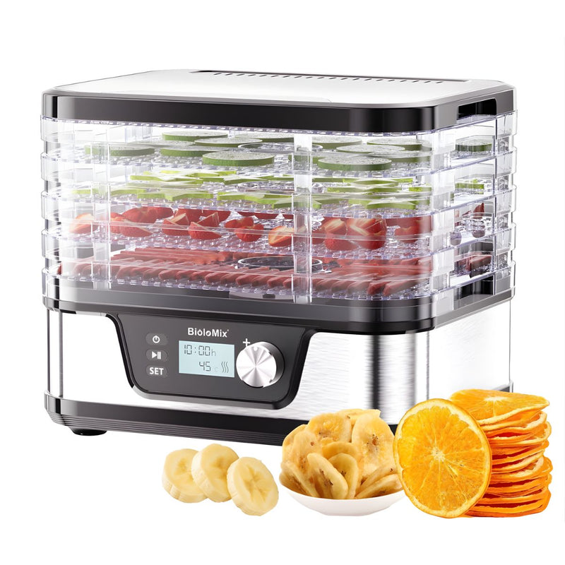 Máquina deshidratadora eléctrica de alimentos 400W.