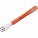 Cortador vidrio con mango de madera 6 ruedas de corte. 130mm