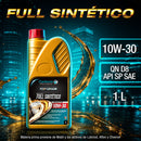 ACEITE DE MOTOR 10W-30 API SP SAE QN D8  FULL SINTETICO PARA MOTORES GASOLINA (1 LT)