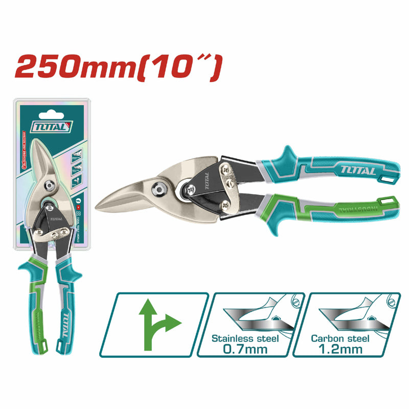 tijera de aviador derecha 250mm(10")
