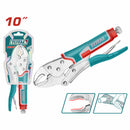 Alicate de presion 10" mandibula curva. Modelo económico