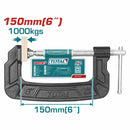Abrazaderas G de 6".